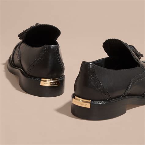 burberry loafer shoes|burberry women loafers.